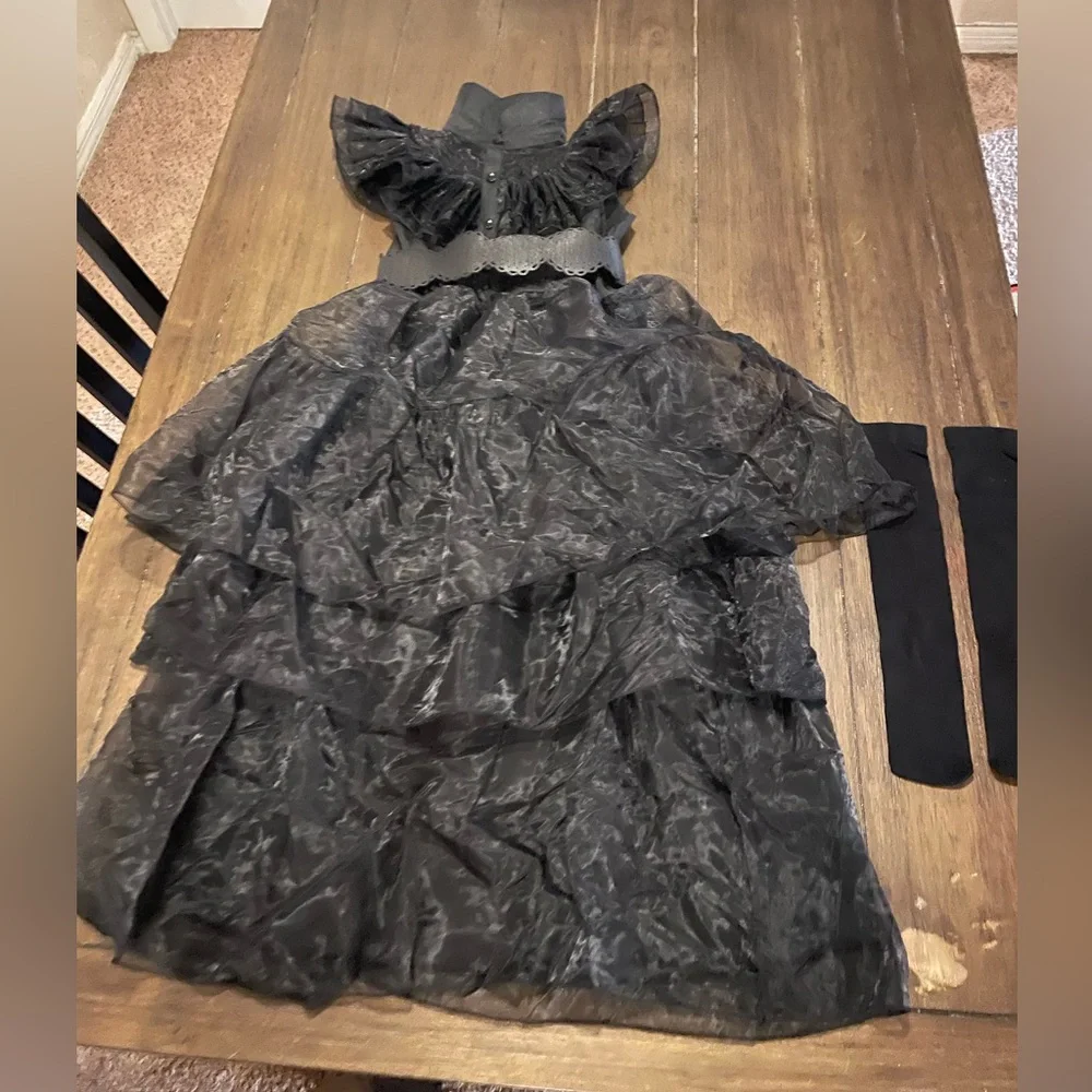 Wednesday Adams Prom Dress Halloween Costume Never Worn